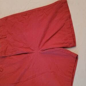 Men flat front red short CHAPS